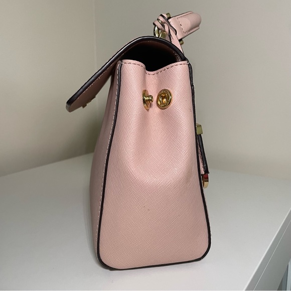 Light pink Ava Michael Kors crossbody satchel - Picture 4 of 6